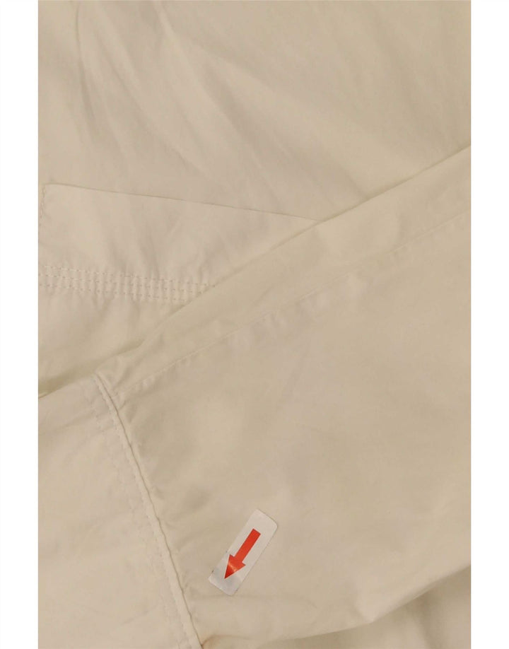Zara Womens Oversized Shirt UK 14 Medium White Cotton