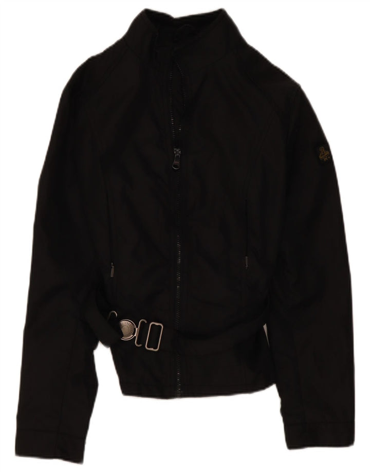 Refrigiwear Girls Rain Jacket 13-14 Years XL Black Polyamide Biker