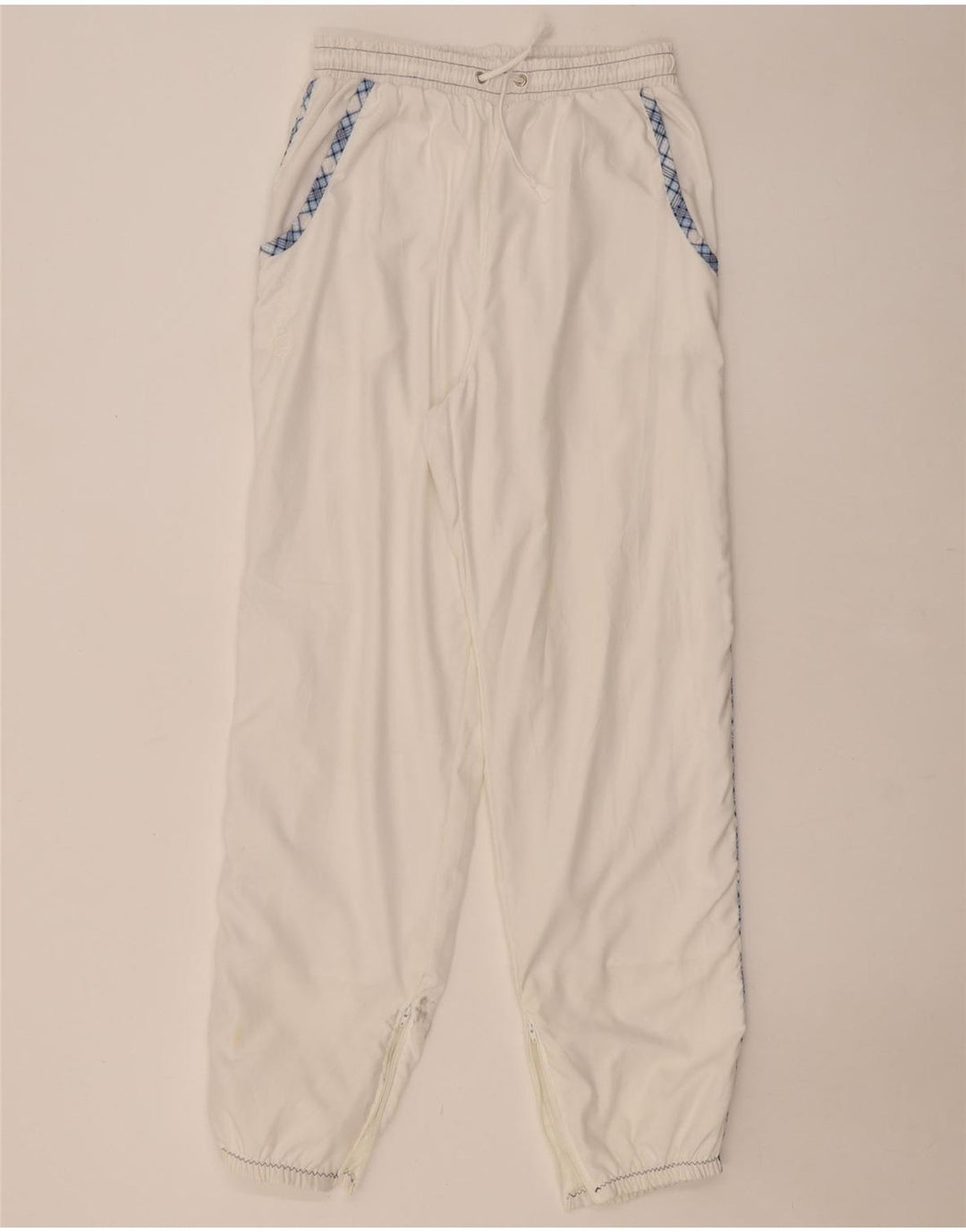 Sergio Tacchini Womens Oversized Graphic Full Tracksuit US 10 Large White