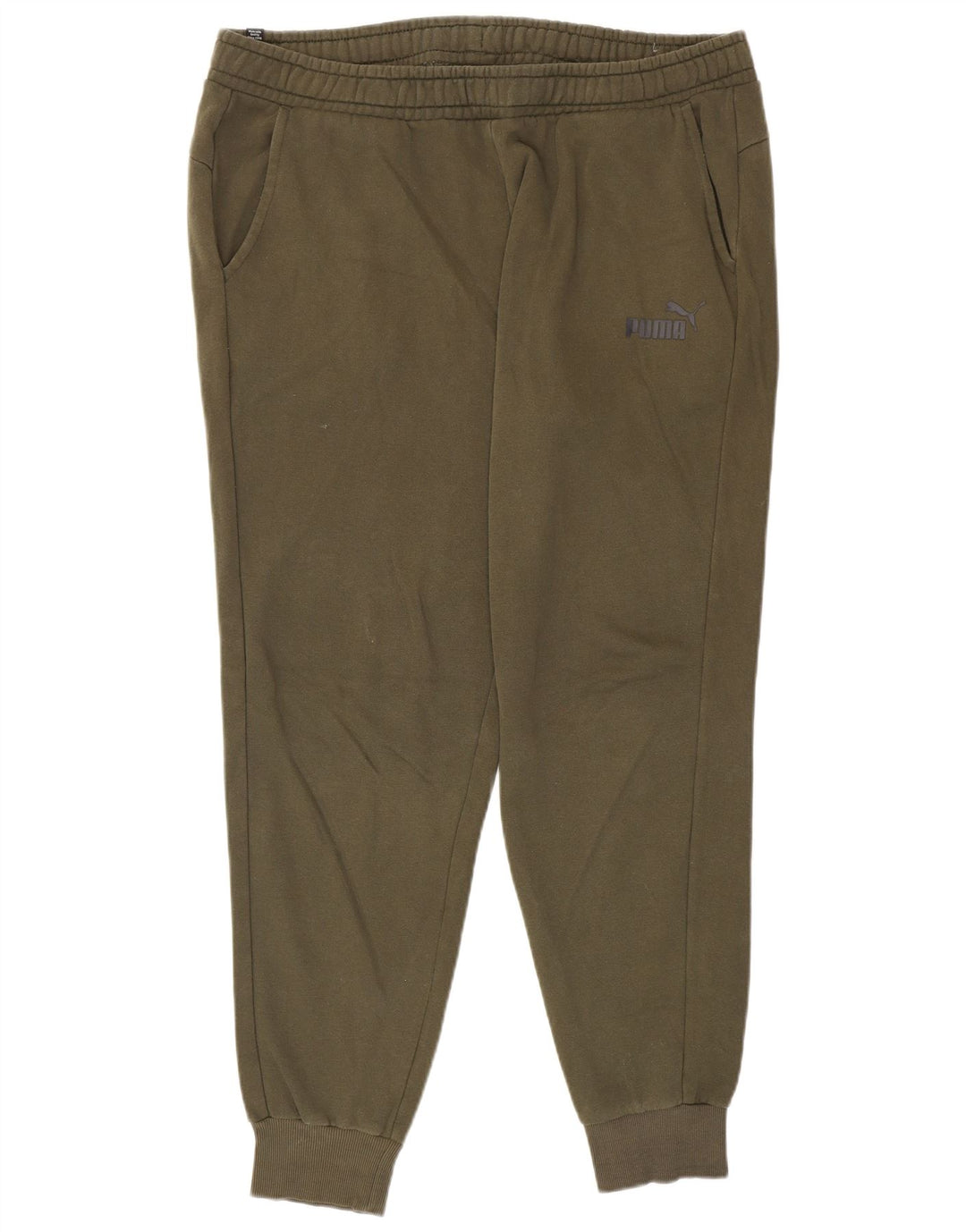 Puma Mens Tracksuit Trousers Joggers XL  Khaki