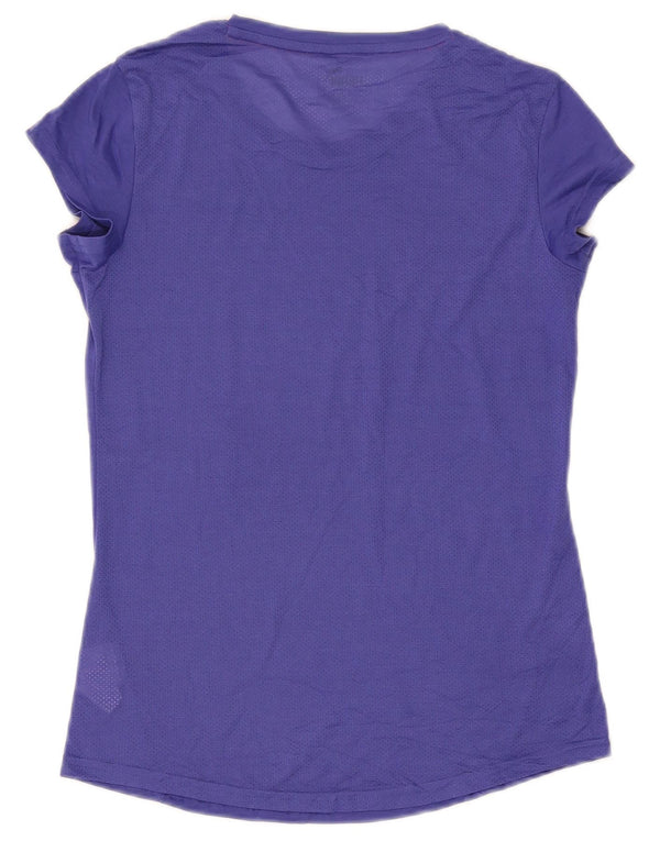 Puma Womens T-Shirt Top UK 10 Small Purple Polyester