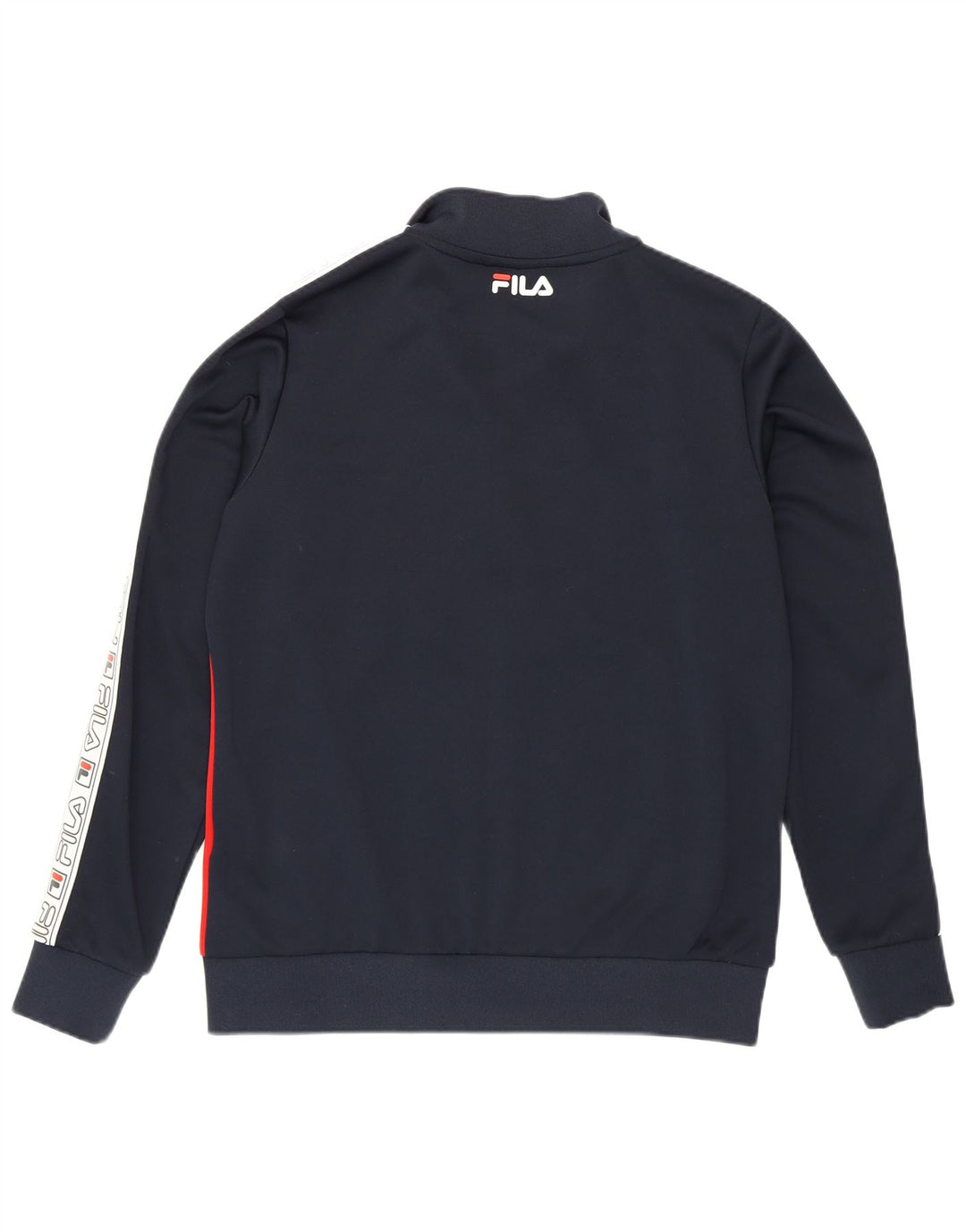 Fila Mens Graphic Tracksuit Top Jacket Small Multicoloured Colourblock