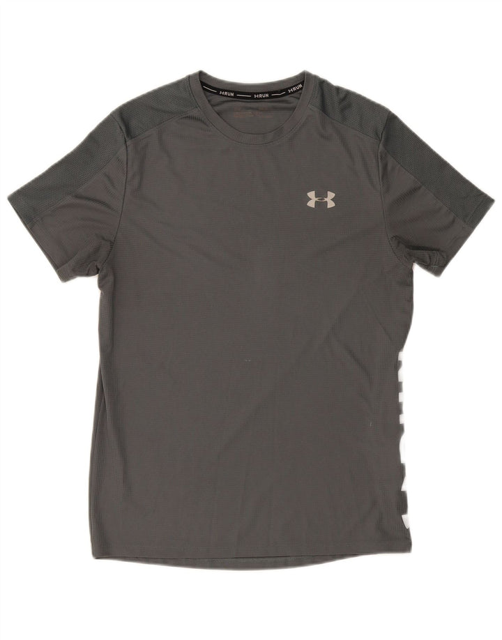 UNDER ARMOUR Mens Graphic T-Shirt Top Small Grey
