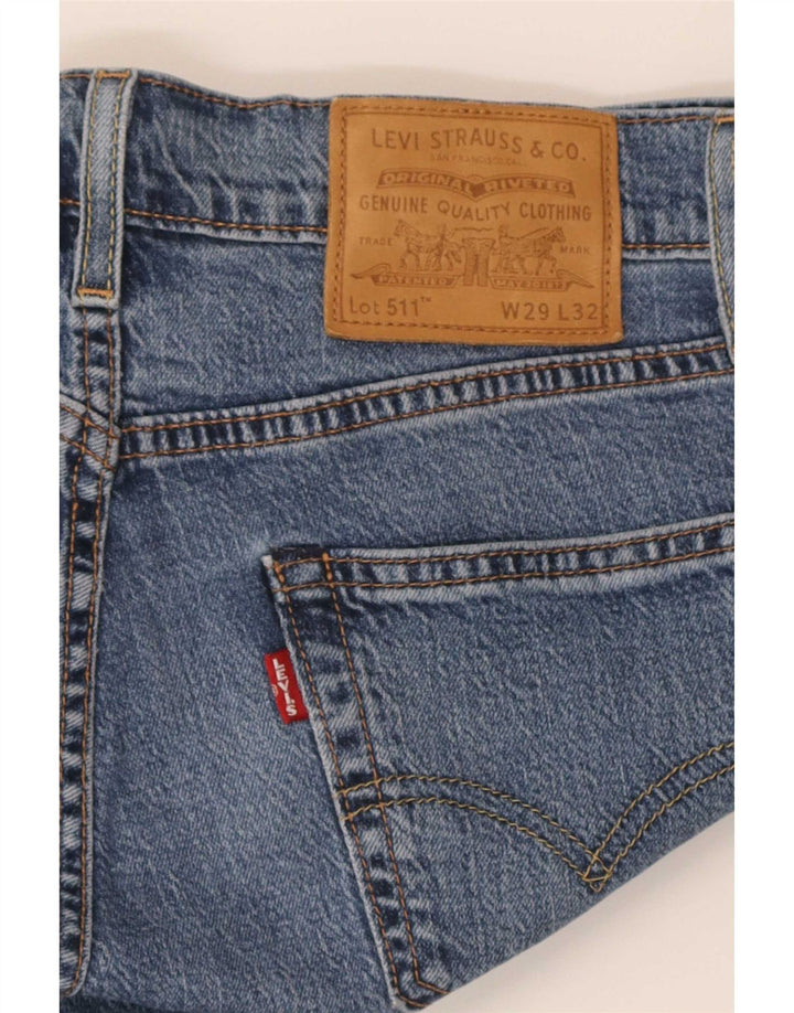 Levi's Mens 511 Slim Jeans W29 L32 Blue