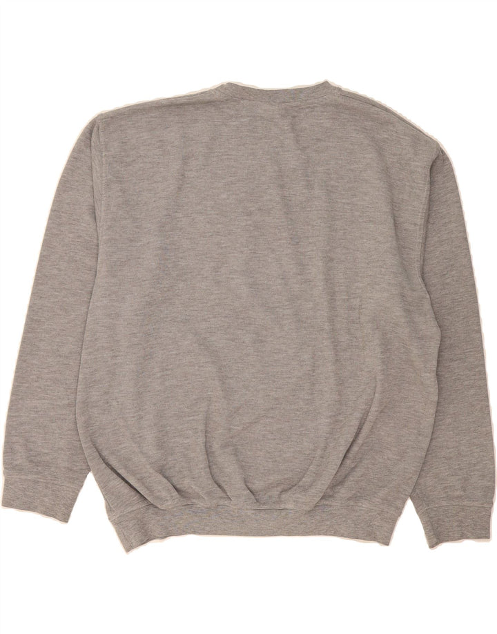 DANIEL HECHTER Mens Sweatshirt Jumper IT 52 Large Grey Cotton Vintage Daniel Hechter and Second-Hand Daniel Hechter from Messina Hembry 