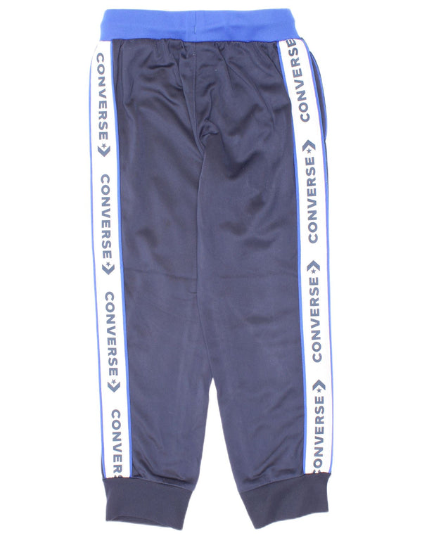 Converse Boys Chuck Taylor Tracksuit Trousers Joggers 5-6 Years Navy Blue