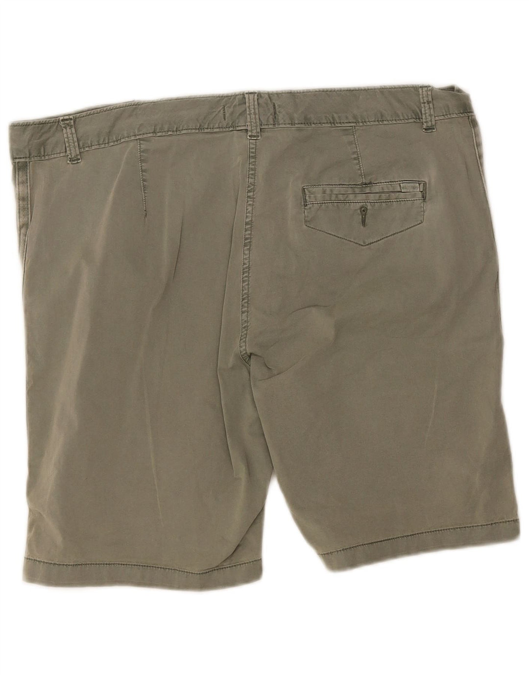 Marks & Spencer Womens Chino Shorts UK 18 XL W38 Green
