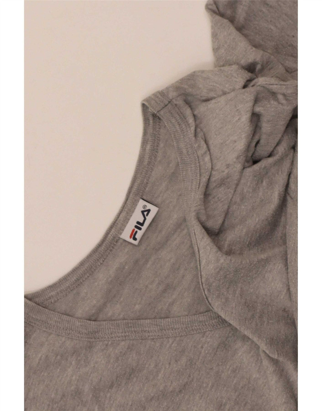 Fila Mens T-Shirt Top Small Grey