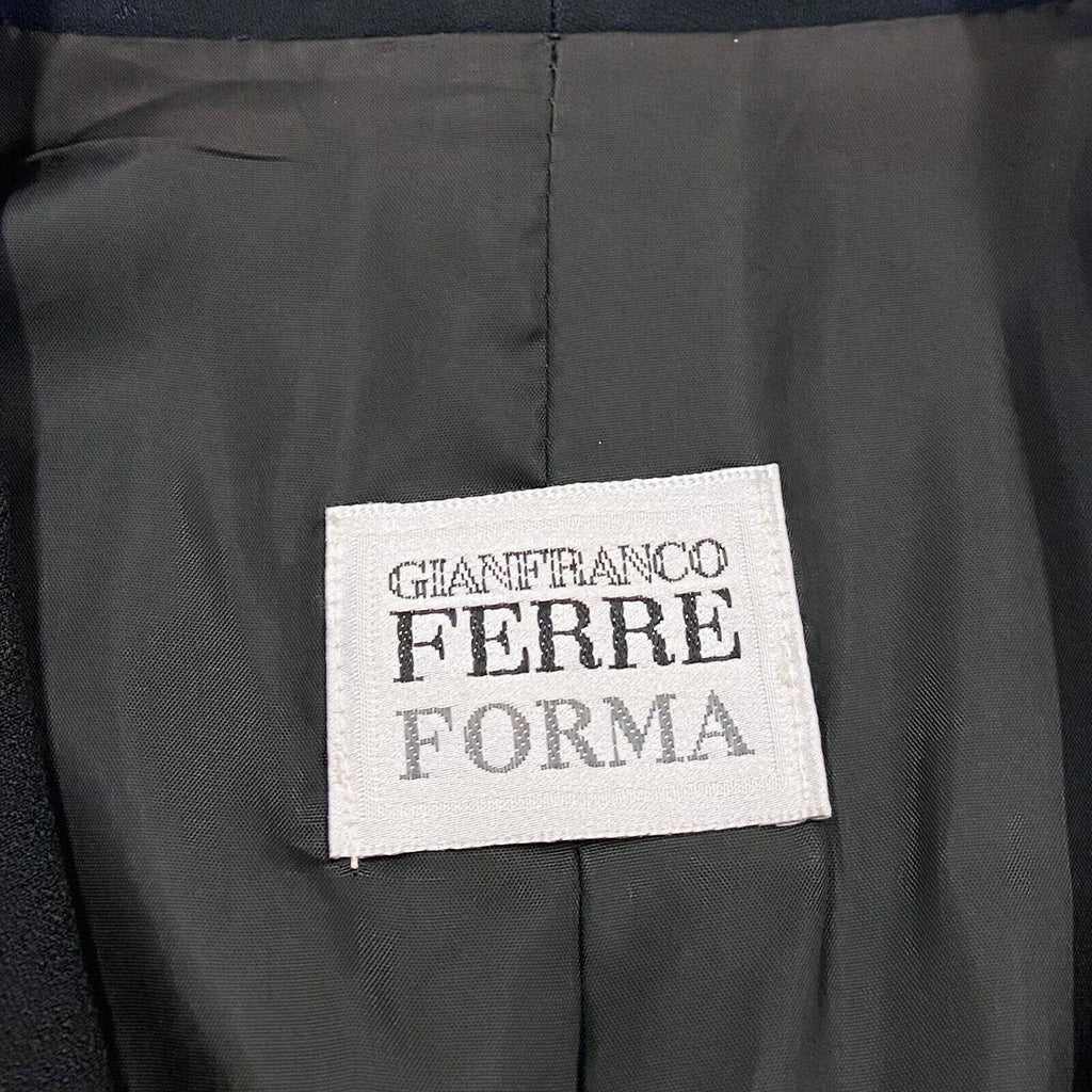 Gianfranco Ferre Forma Women's Blazer Jacket | Vintage Designer Black Suit VTG | Vintage Messina Hembry | Thrift | Second-Hand Messina Hembry | Used Clothing | Messina Hembry 