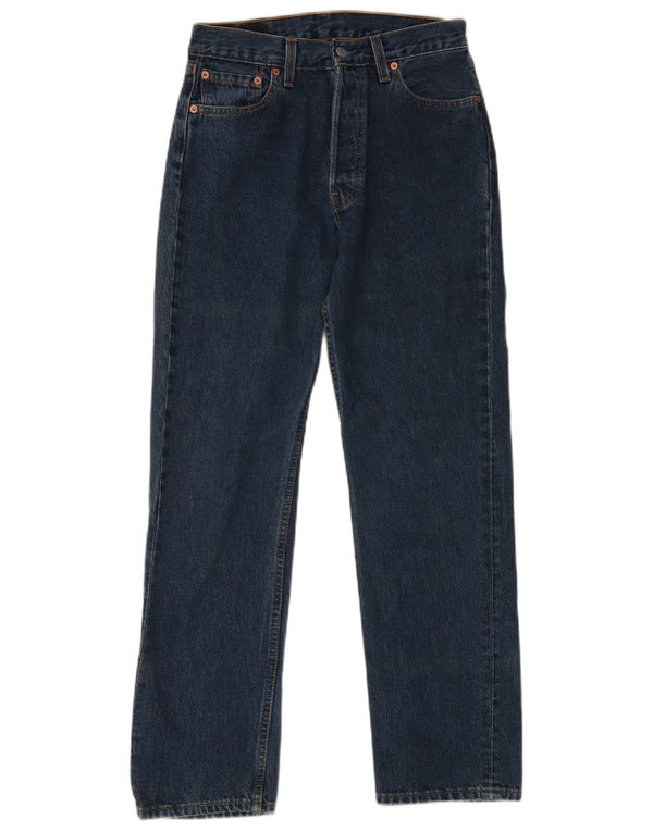 Levi's Mens 501 Straight Jeans W30 L30 Navy Blue