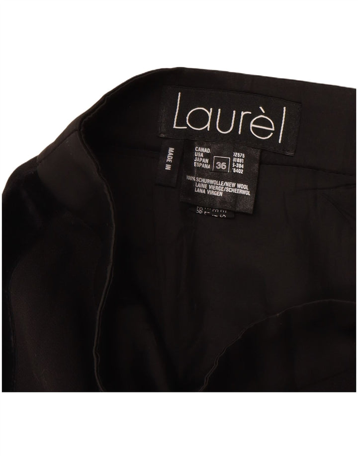 Laurel Womens Pencil Skirt EU 36 Small W26  Black New Wool