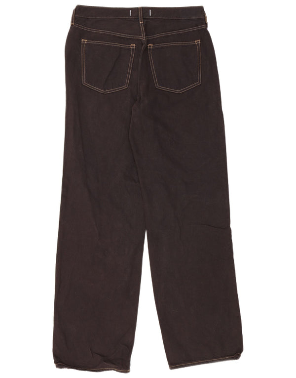 Abercrombie & Fitch Womens High Rise Loose Jeans US 10 Large W30 L32 Black