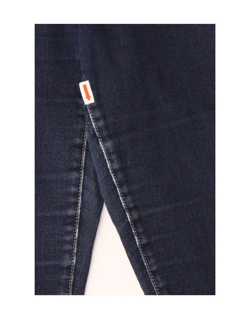 MICHAEL KORS Womens Skinny Jeans US 14 XL W36 L29 Navy Blue Cotton Vintage Michael Kors and Second-Hand Michael Kors from Messina Hembry 