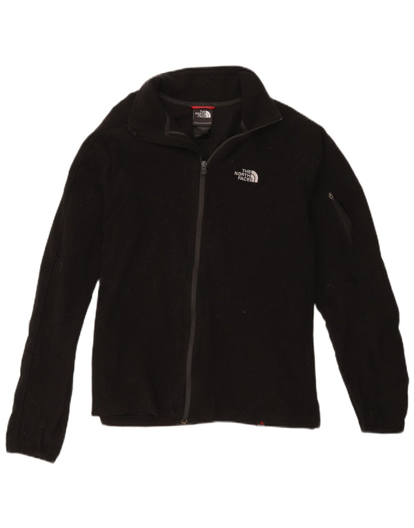 The North Face Womens Fleece Jacket UK 38 Medium Black Polyester