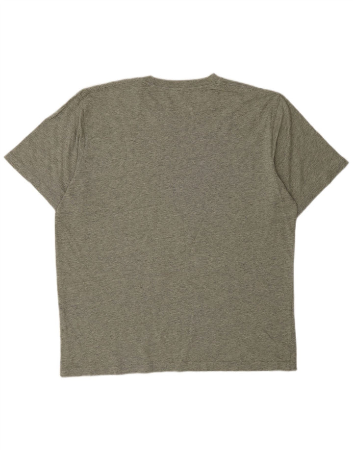 Carhartt Mens Graphic T-Shirt Top Large Grey Flecked
