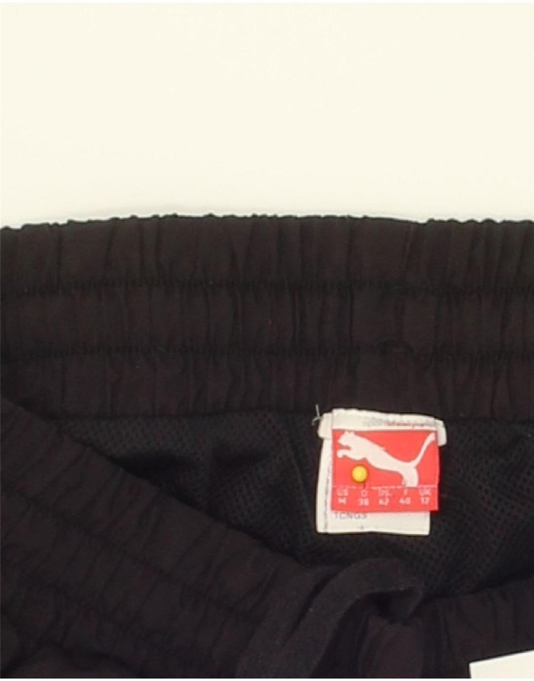 PUMA Womens Tracksuit Trousers Joggers UK 12 Medium  Black Vintage Puma and Second-Hand Puma from Messina Hembry 
