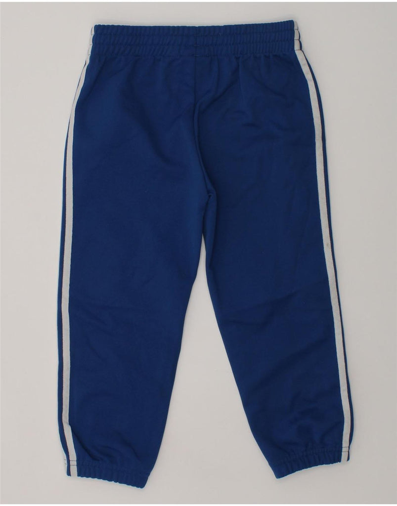 ADIDAS Boys Tracksuit Trousers Joggers 3-4 Years Blue Polyester | Vintage Adidas | Thrift | Second-Hand Adidas | Used Clothing | Messina Hembry 