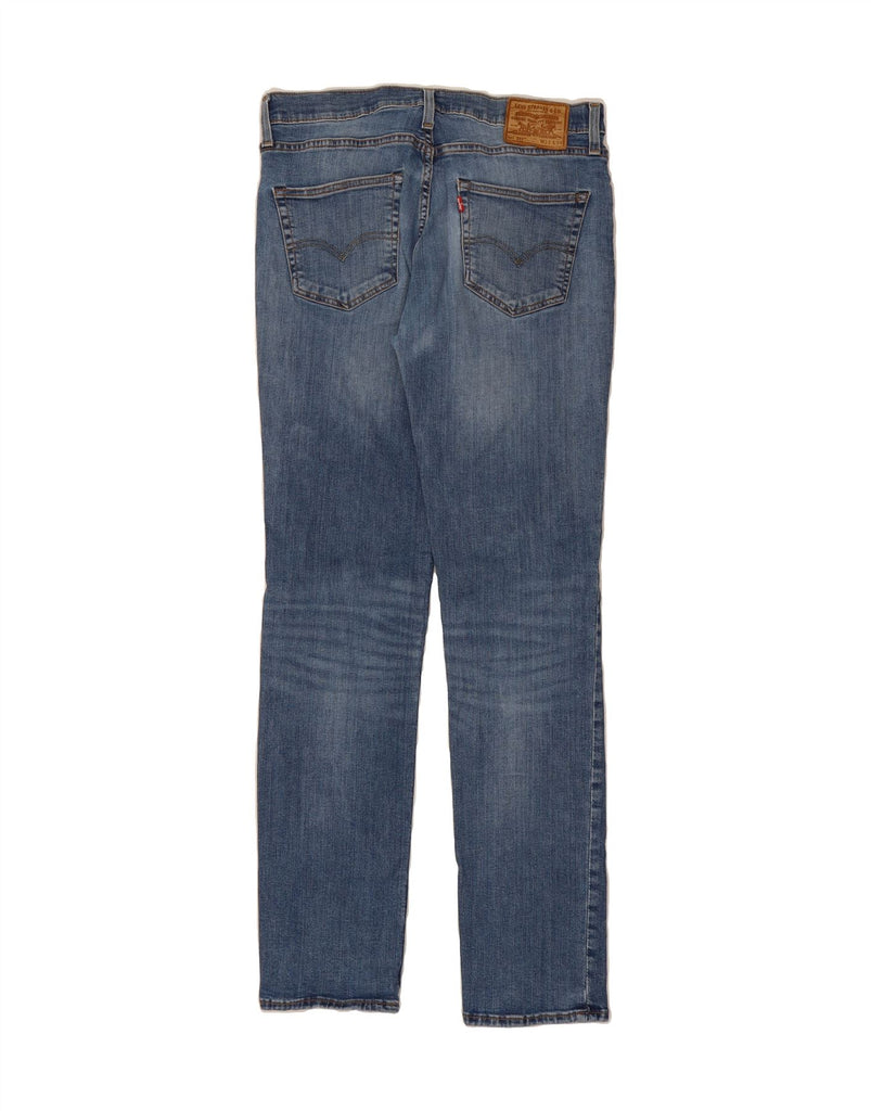 LEVI'S Mens 511 Slim Jeans W33 L34 Blue Cotton Vintage Levi's and Second-Hand Levi's from Messina Hembry 