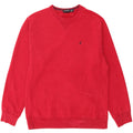 Nautica Mens Sweatshirt Jumper XL Red Cotton
