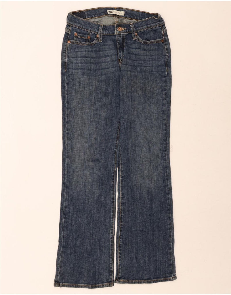 LEVI'S Womens Curvy Bootcut Jeans US 8 Medium W29 L32 Blue Cotton Vintage Levi's and Second-Hand Levi's from Messina Hembry 