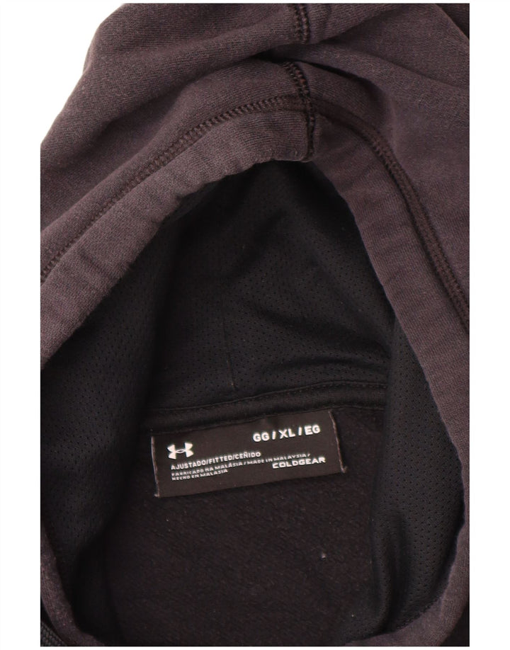 Under Armour Mens Cold Gear Hoodie Jumper XL Black