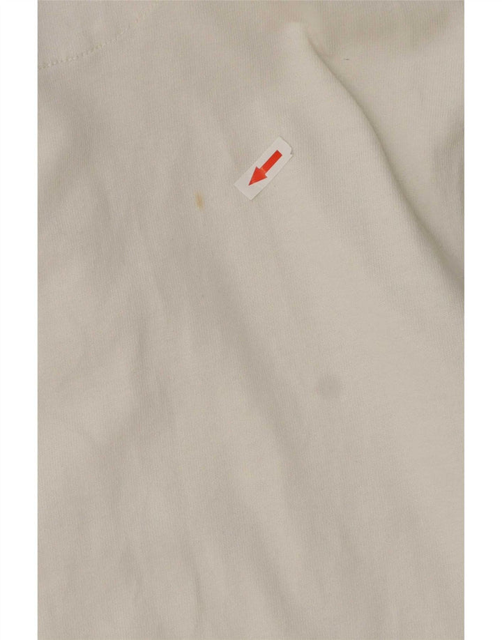 Polo Ralph Lauren Mens Graphic Polo Shirt Medium White Colourblock