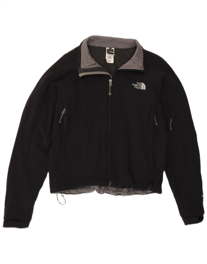 The North Face Womens Apex Windbreaker Jacket UK 14 Medium Black Polyester