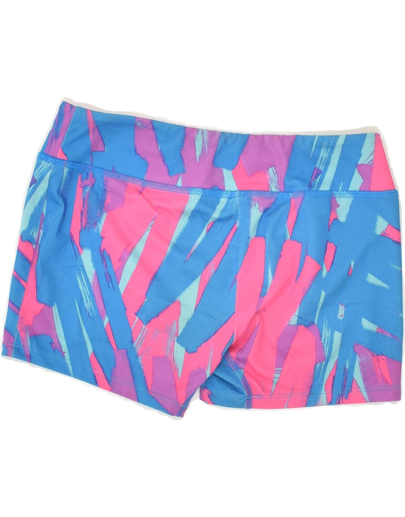 UNDER ARMOUR Girls Heat Gear Graphic Sport Shorts 11-12 Years Large Pink | Vintage Under Armour | Thrift | Second-Hand Under Armour | Used Clothing | Messina Hembry 