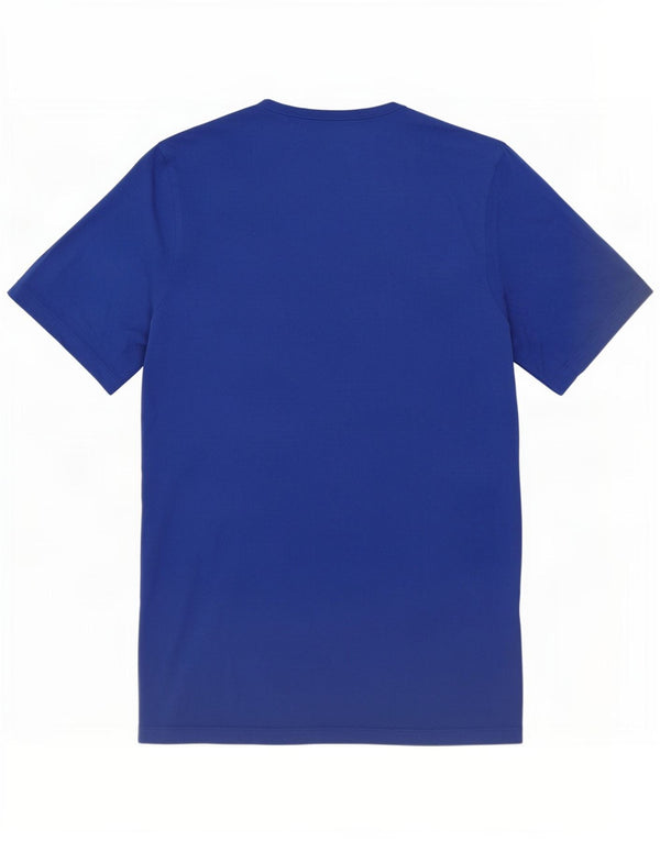 Hugo Boss Mens T-Shirt Top 2XL Blue Cotton