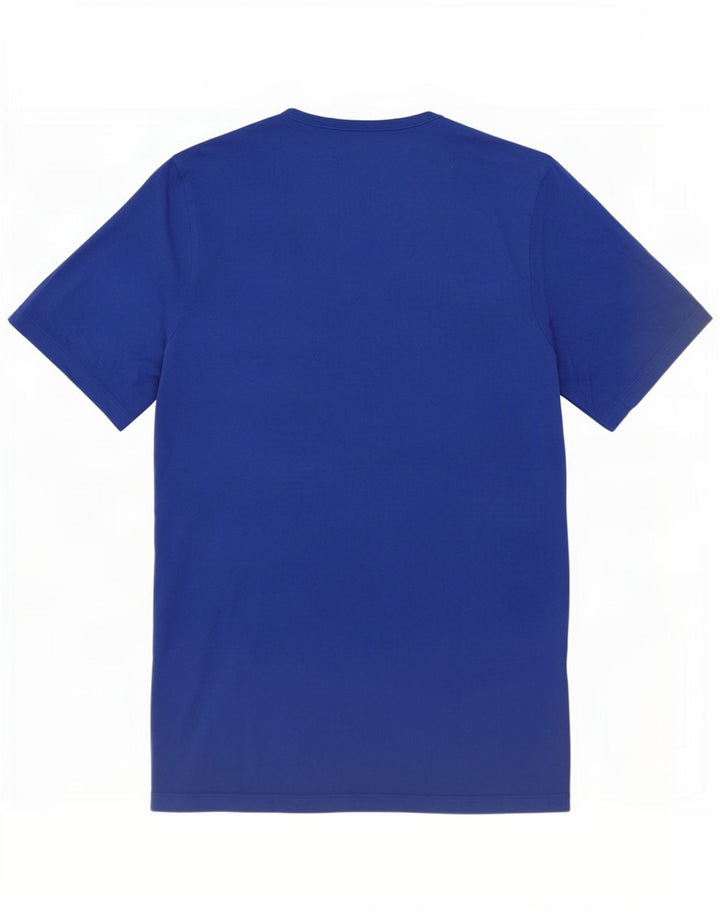Hugo Boss Mens T-Shirt Top 2XL Blue Cotton