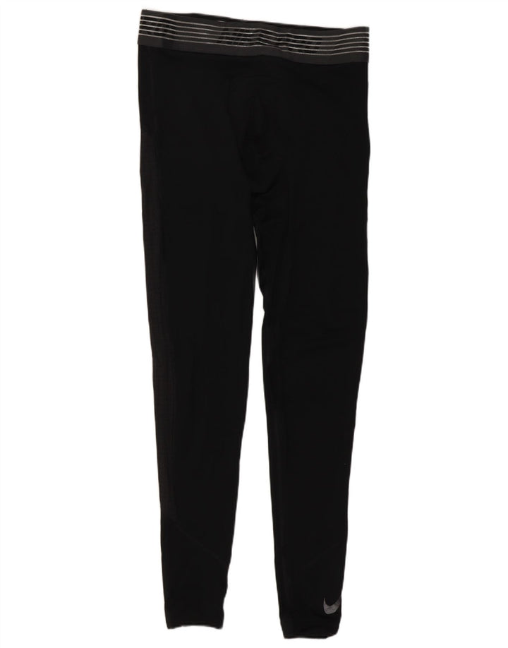 Nike Mens Dri Fit Graphic Leggings Medium Black Polyester