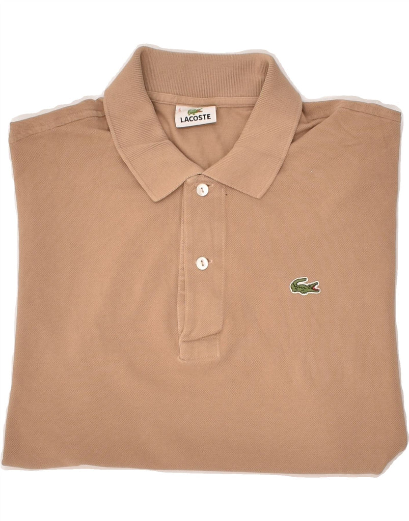 LACOSTE Mens Polo Shirt Size 5 Large Brown Cotton | Vintage Lacoste | Thrift | Second-Hand Lacoste | Used Clothing | Messina Hembry 