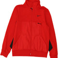 NIKE Mens Tracksuit Top Jacket Medium Red Colourblock