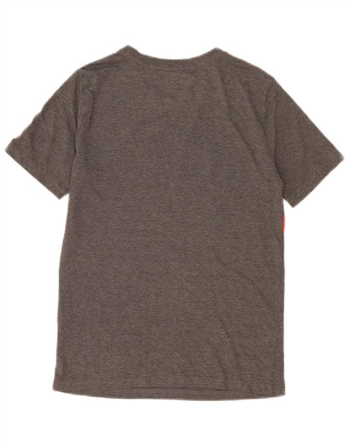 Puma Boys Graphic T-Shirt Top 10-11 Years Medium Grey Cotton