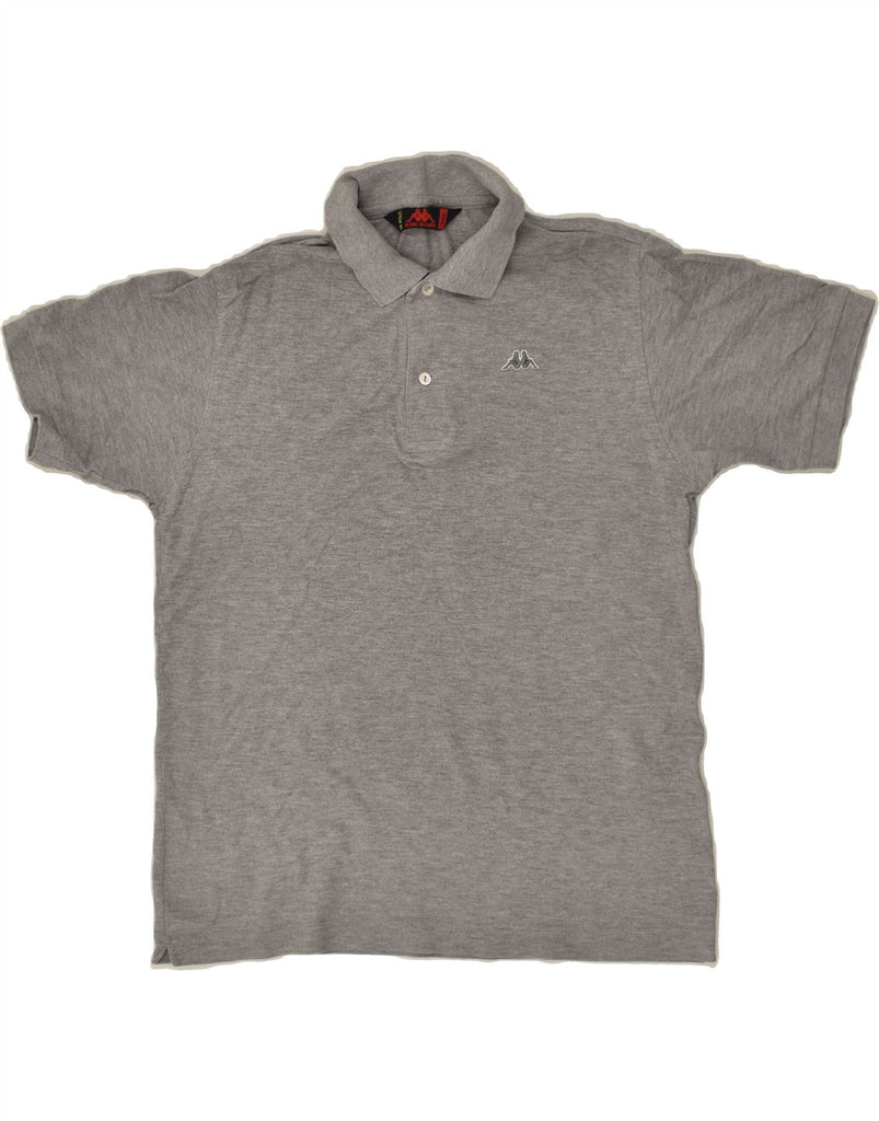 KAPPA Mens Polo Shirt Small Grey Cotton | Vintage Kappa | Thrift | Second-Hand Kappa | Used Clothing | Messina Hembry 