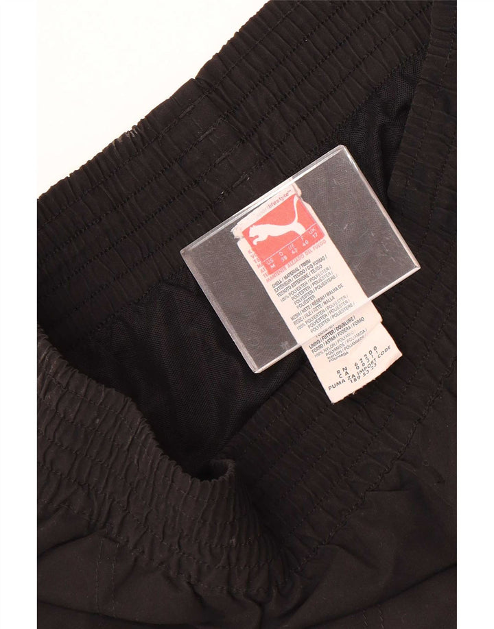 Puma Womens Tracksuit Trousers Joggers UK 12 Medium Black Polyester