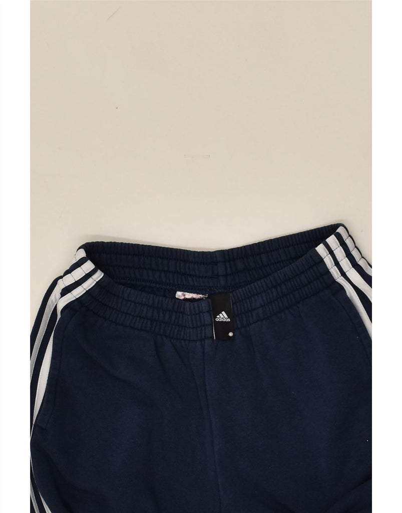 ADIDAS Boys Tracksuit Trousers Joggers 7-8 Years Navy Blue | Vintage Adidas | Thrift | Second-Hand Adidas | Used Clothing | Messina Hembry 