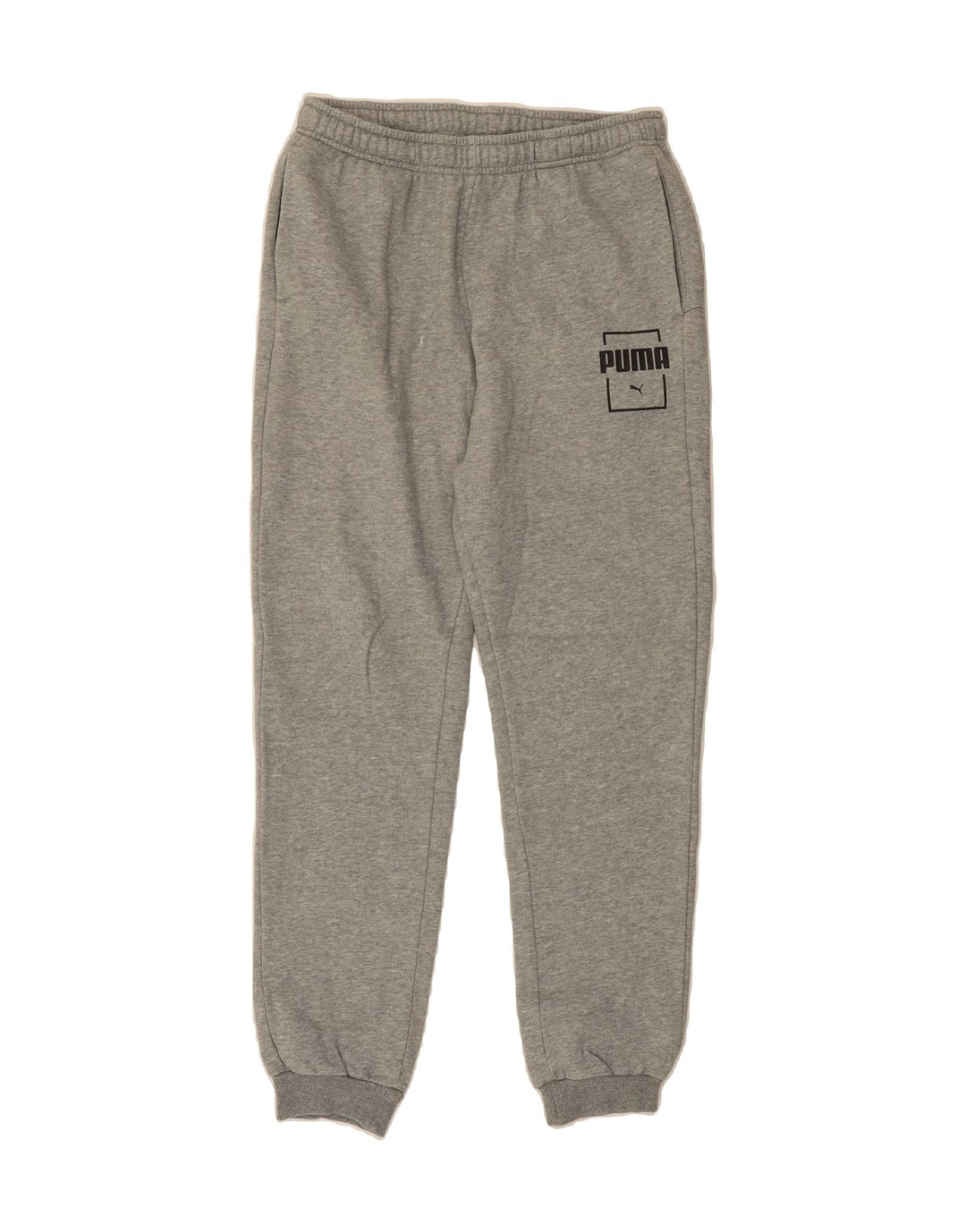 PUMA Boys Graphic Tracksuit Trousers Joggers 15-16 Years  Grey Vintage Puma and Second-Hand Puma from Messina Hembry 