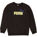 PUMA Mens Graphic Sweatshirt Jumper Small Black Vintage Puma and Second-Hand Puma from Messina Hembry 
