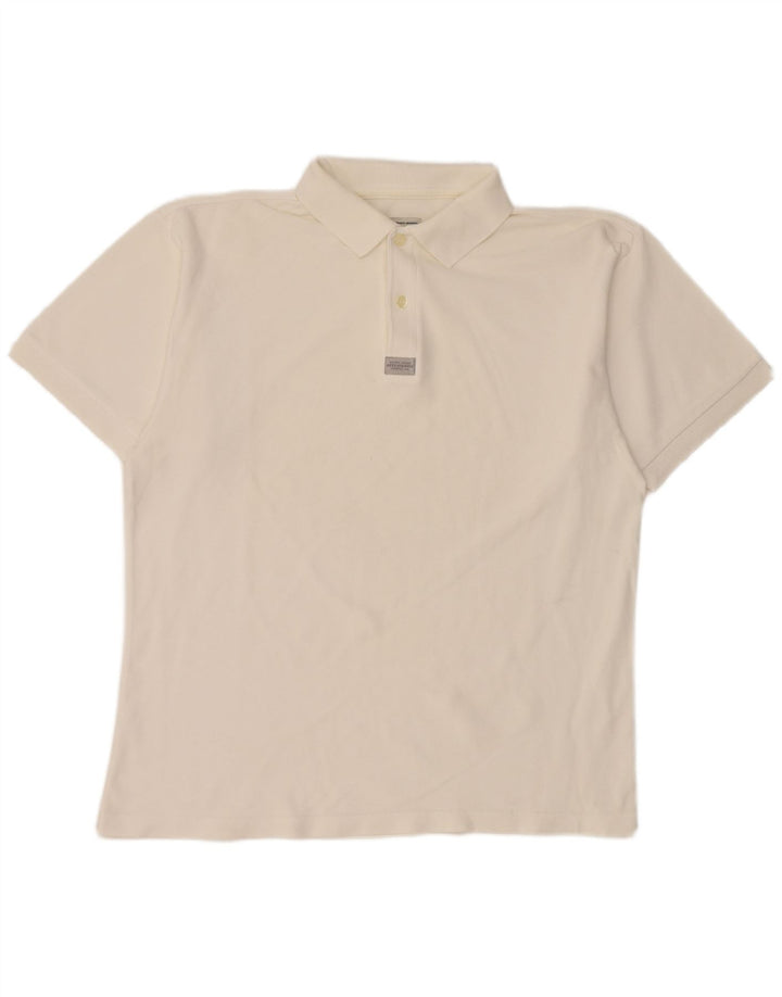 Levi's Mens Polo Shirt Large White