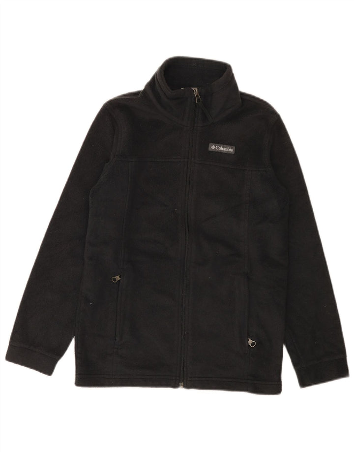 Columbia Girls Fleece Jacket 10-11 Years Medium  Black