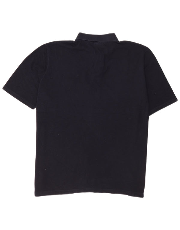 Paul & Shark Mens Yachting Polo Shirt 2XL Navy Blue Cotton