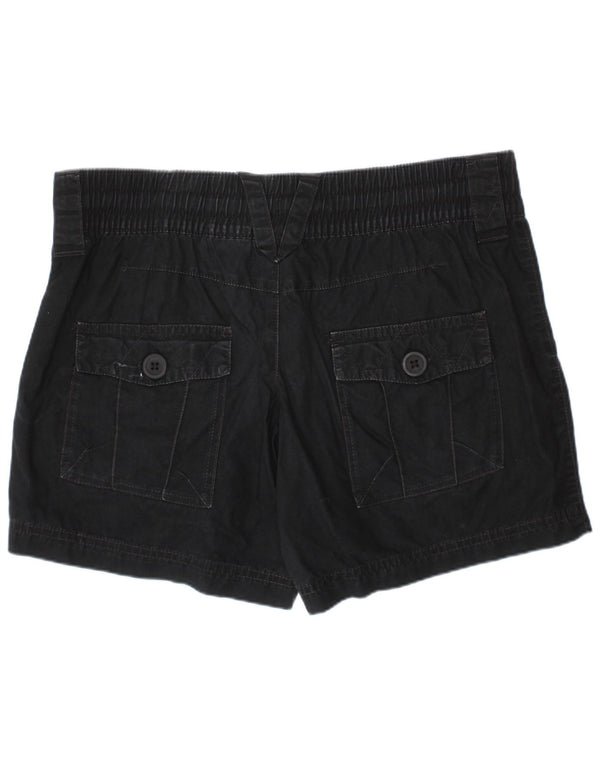 NIKE Girls Chino Shorts 12-13 Years Large Black Cotton