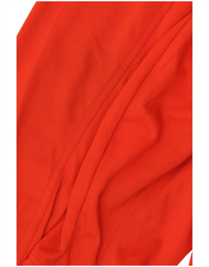 Champion Boys Tracksuit Top Jacket 11-12 Years Orange Polyester