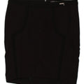 GUESS Womens Straight Skirt Small W27  Black Polyester | Vintage Guess | Thrift | Second-Hand Guess | Used Clothing | Messina Hembry 