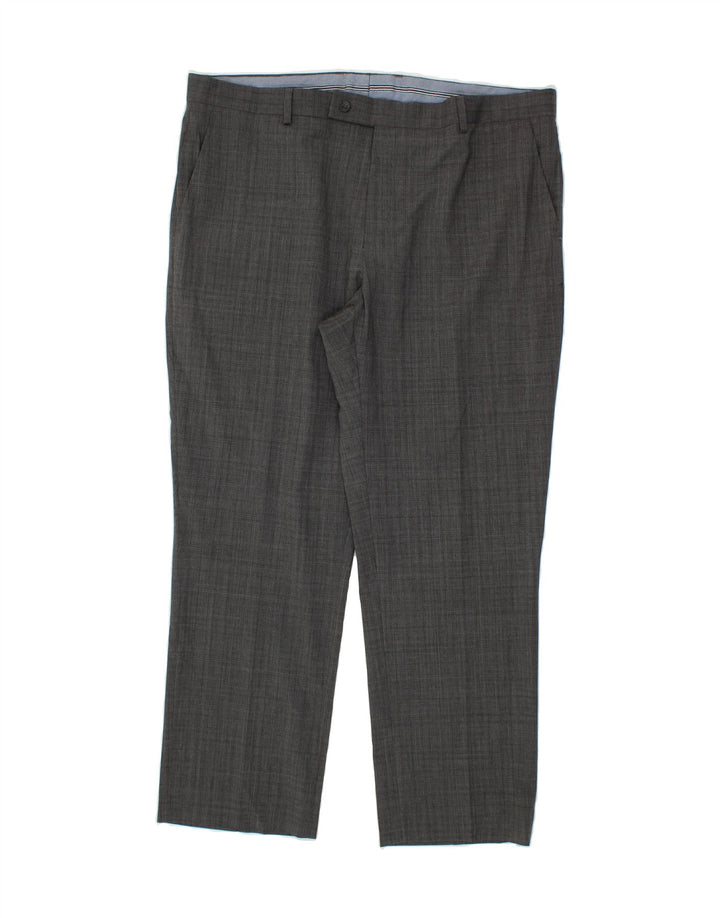 NAUTICA Mens Straight Suit Trousers W40 L30 Grey Wool Vintage Nautica and Second-Hand Nautica from Messina Hembry 