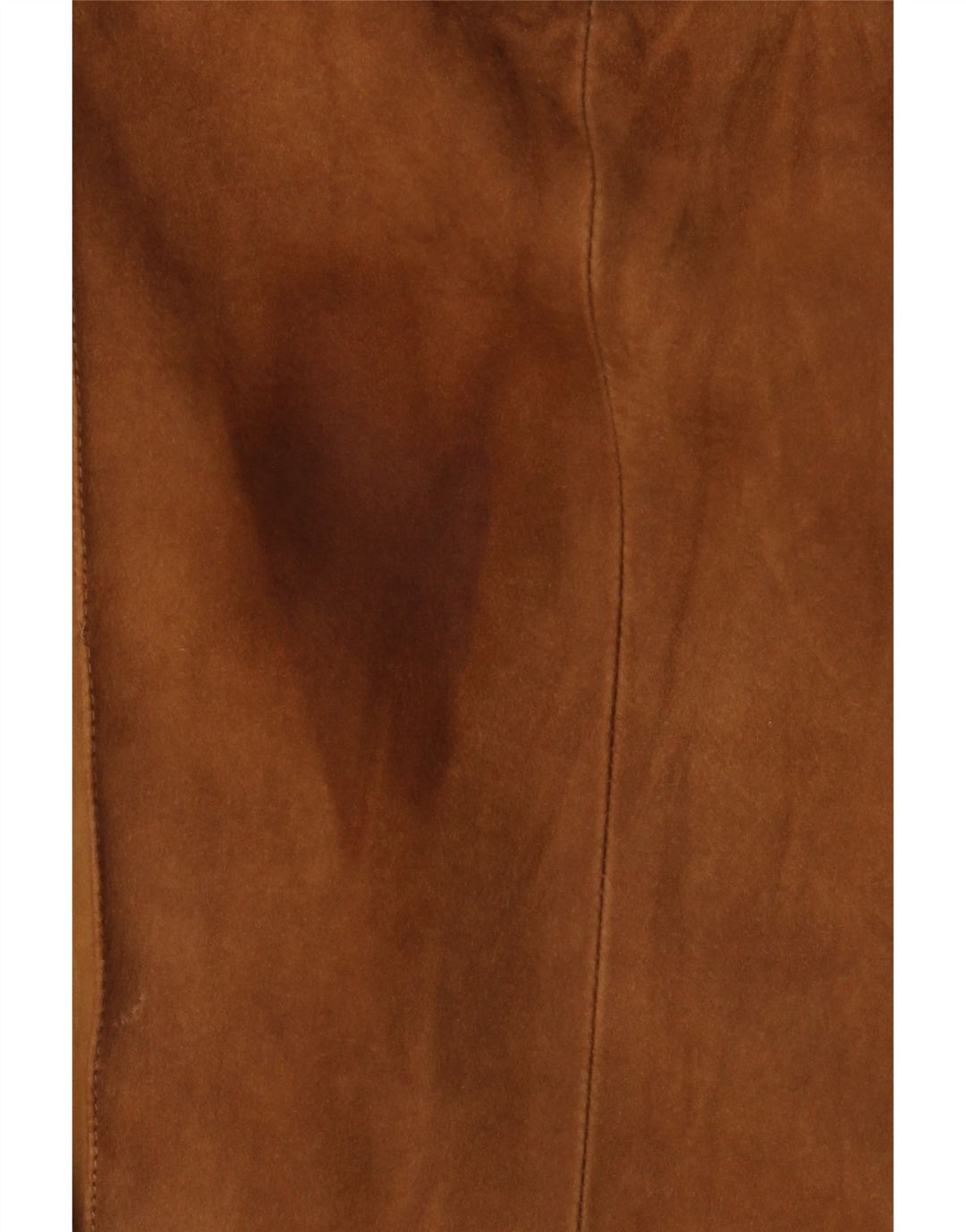 Vintage Womens Suede Jacket IT 52 2XL Brown Suede