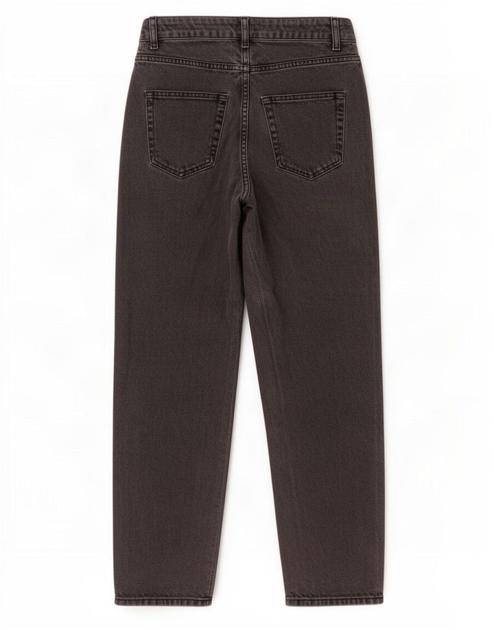 Benetton Womens Tapered Jeans W30 L27 Grey Cotton