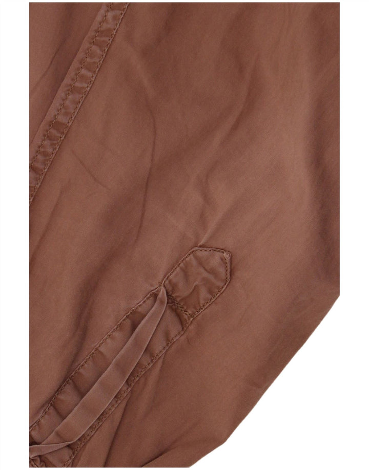 Vintage Mens Shirt XL Brown Cotton