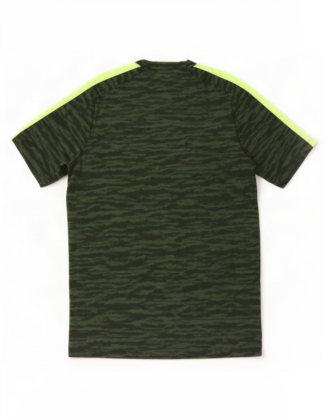 Nike Mens Dri Fit T-Shirt Top Medium Green Camouflage Polyester